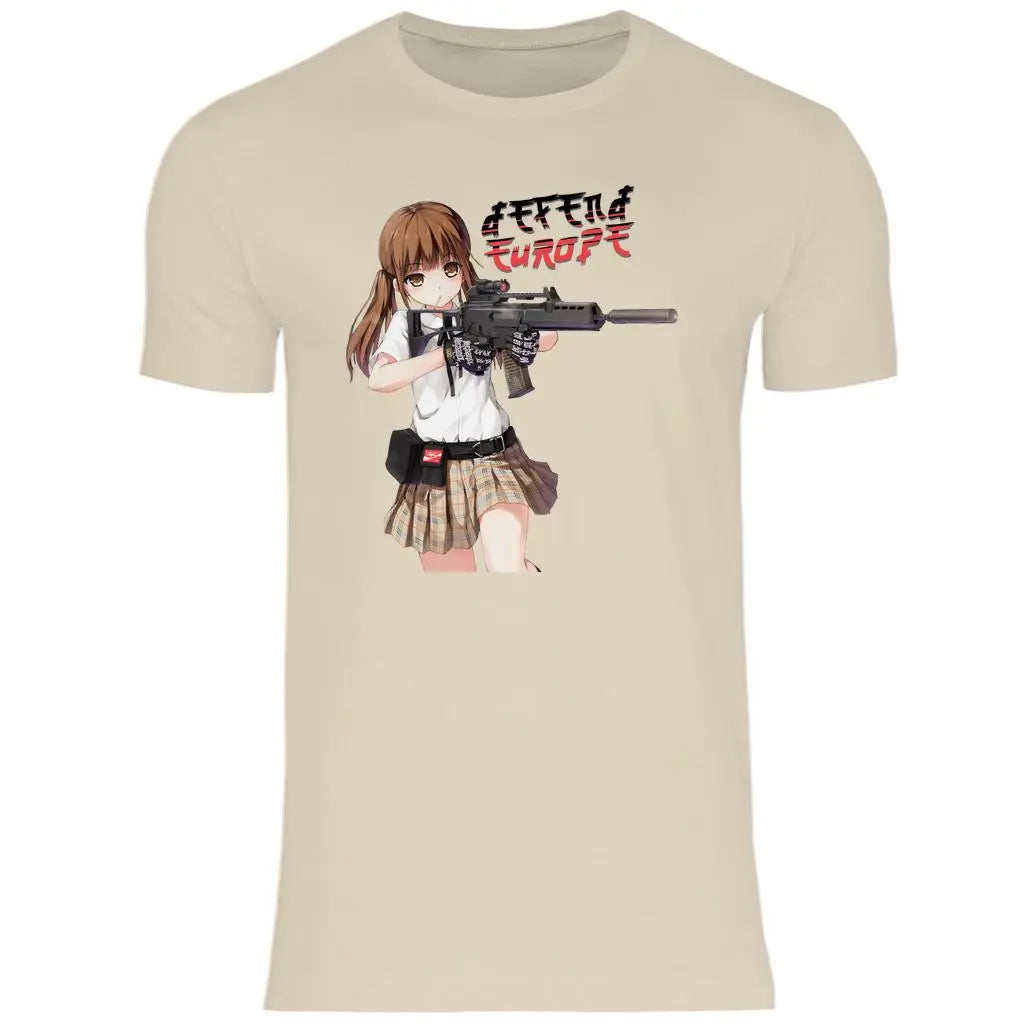 Defend Europe T-Shirt 'G36 Girl' Herren - PatriotenPrint