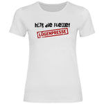 Deutschland T-Shirt Damen 'Halt die Fresse! Lügenpresse' - PatriotenPrint
