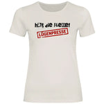 Deutschland T-Shirt Damen 'Halt die Fresse! Lügenpresse' - PatriotenPrint