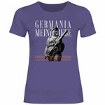 Deutschland T-Shirt 'Germania meine Liebe' Damen PatriotenPrint