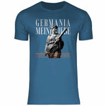 Deutschland T-Shirt 'Germania meine Liebe' Herren PatriotenPrint