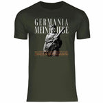 Deutschland T-Shirt 'Germania meine Liebe' Herren PatriotenPrint