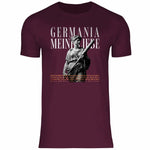 Deutschland T-Shirt 'Germania meine Liebe' Herren PatriotenPrint