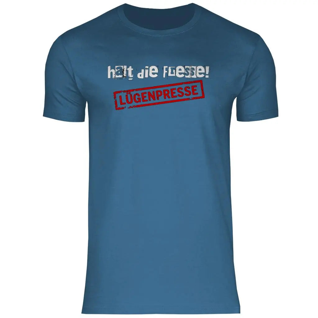 Deutschland T-Shirt 'Halt die Fresse! Lügenpresse' - PatriotenPrint