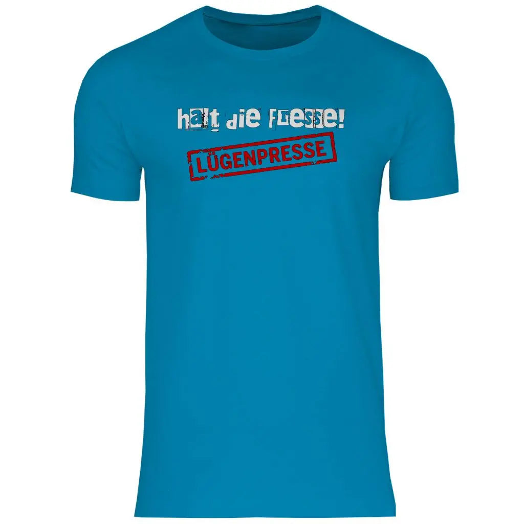 Deutschland T-Shirt 'Halt die Fresse! Lügenpresse' - PatriotenPrint