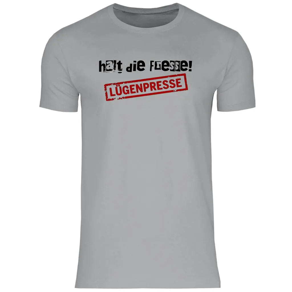 Deutschland T-Shirt 'Halt die Fresse! Lügenpresse' - PatriotenPrint
