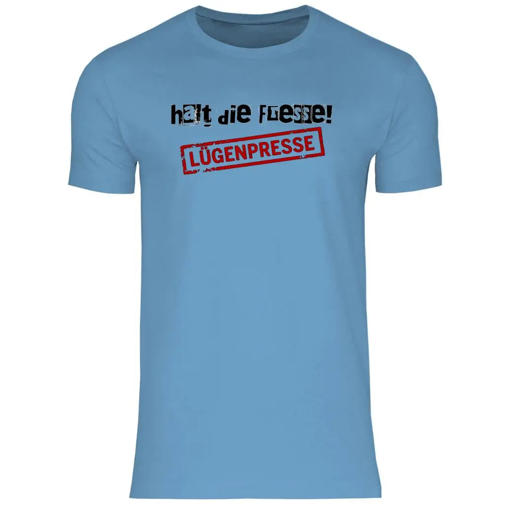 Deutschland T-Shirt 'Halt die Fresse! Lügenpresse' - PatriotenPrint