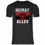 Deutschland T-Shirt 'Heimat über Alles' Herren PatriotenPrint