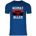Deutschland T-Shirt 'Heimat über Alles' Herren PatriotenPrint
