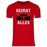 Deutschland T-Shirt 'Heimat über Alles' Herren PatriotenPrint