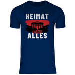 Deutschland T-Shirt 'Heimat über Alles' Herren PatriotenPrint