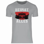 Deutschland T-Shirt 'Heimat über Alles' Herren PatriotenPrint