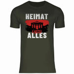 Deutschland T-Shirt 'Heimat über Alles' Herren PatriotenPrint