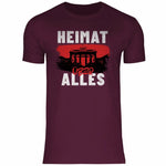 Deutschland T-Shirt 'Heimat über Alles' Herren PatriotenPrint