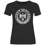 Eisernes Kreuz T-Shirt 'Gott Mit Uns' Damen PatriotenPrint