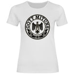 Eisernes Kreuz T-Shirt 'Gott Mit Uns' Damen PatriotenPrint