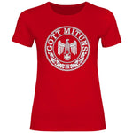 Eisernes Kreuz T-Shirt 'Gott Mit Uns' Damen PatriotenPrint