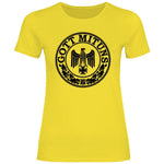 Eisernes Kreuz T-Shirt 'Gott Mit Uns' Damen PatriotenPrint