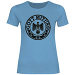 Eisernes Kreuz T-Shirt 'Gott Mit Uns' Damen PatriotenPrint