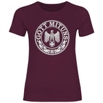 Eisernes Kreuz T-Shirt 'Gott Mit Uns' Damen PatriotenPrint