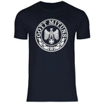 Eisernes Kreuz T-Shirt 'Gott Mit Uns' Herren PatriotenPrint
