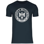 Eisernes Kreuz T-Shirt 'Gott Mit Uns' Herren PatriotenPrint