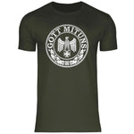 Eisernes Kreuz T-Shirt 'Gott Mit Uns' Herren PatriotenPrint