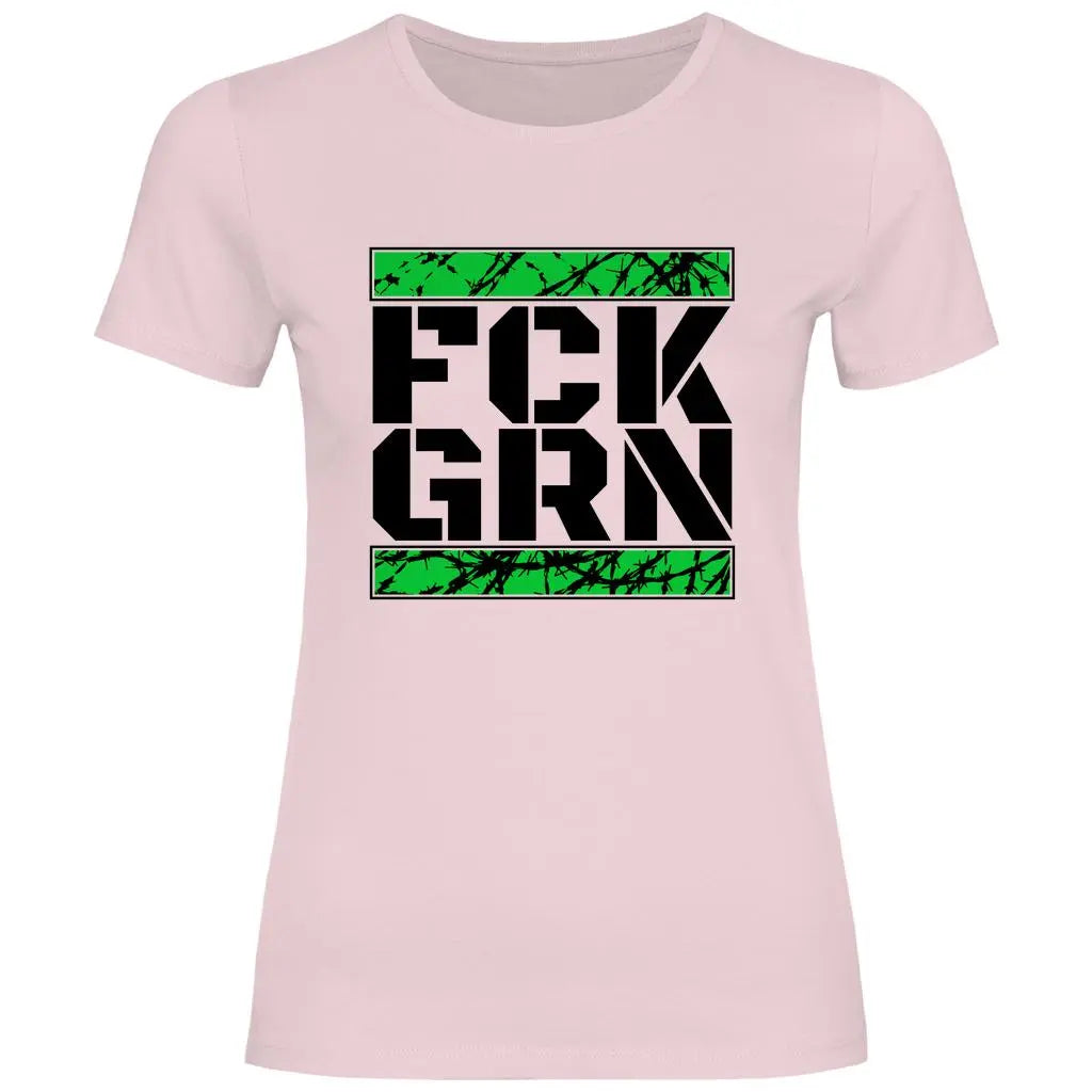 FCK GRN T-Shirt Damen PatriotenPrint