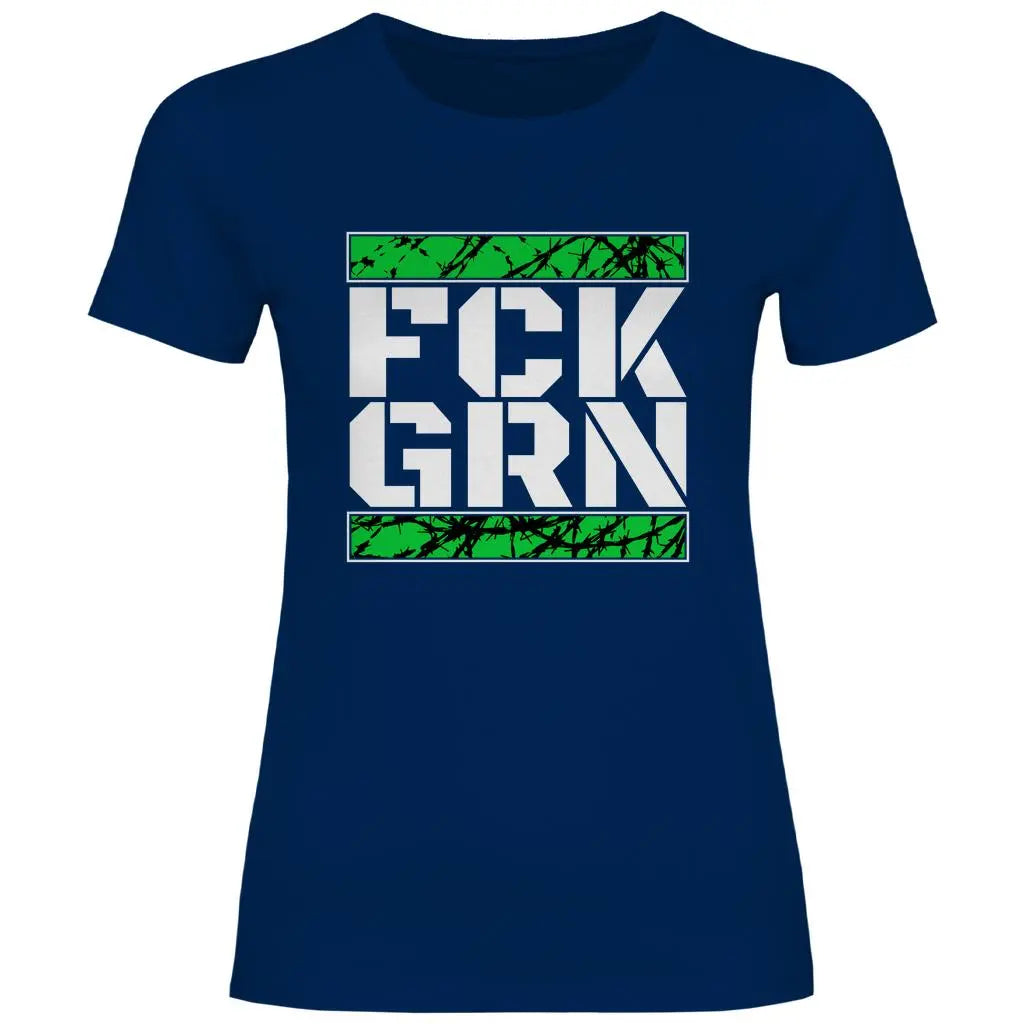 FCK GRN T-Shirt Damen PatriotenPrint