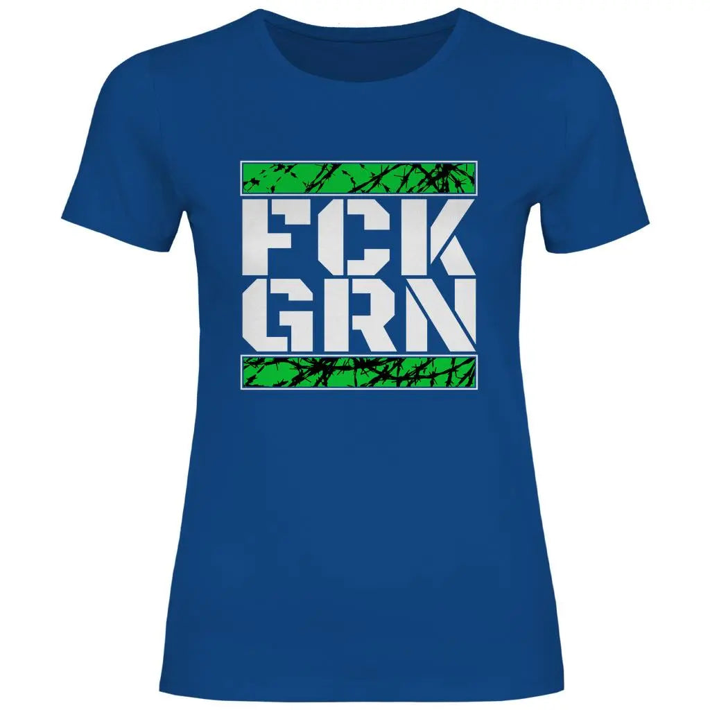 FCK GRN T-Shirt Damen PatriotenPrint