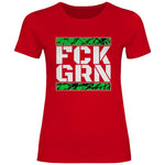 FCK GRN T-Shirt Damen PatriotenPrint