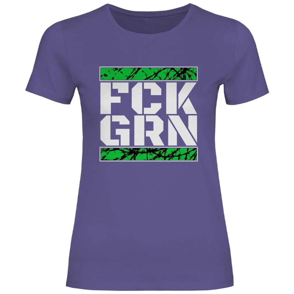 FCK GRN T-Shirt Damen PatriotenPrint