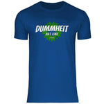 FCK Grüne T-Shirt 'Dummheit hat eine Farbe' Herren PatriotenPrint