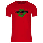 FCK Grüne T-Shirt 'Dummheit hat eine Farbe' Herren PatriotenPrint