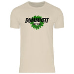 FCK Grüne T-Shirt 'Dummheit hat eine Farbe' Herren PatriotenPrint