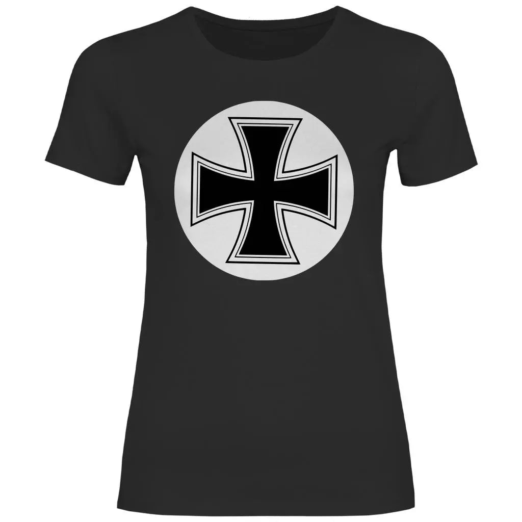 Patriot T-Shirt 'Eisernes Kreuz' Damen PatriotenPrint