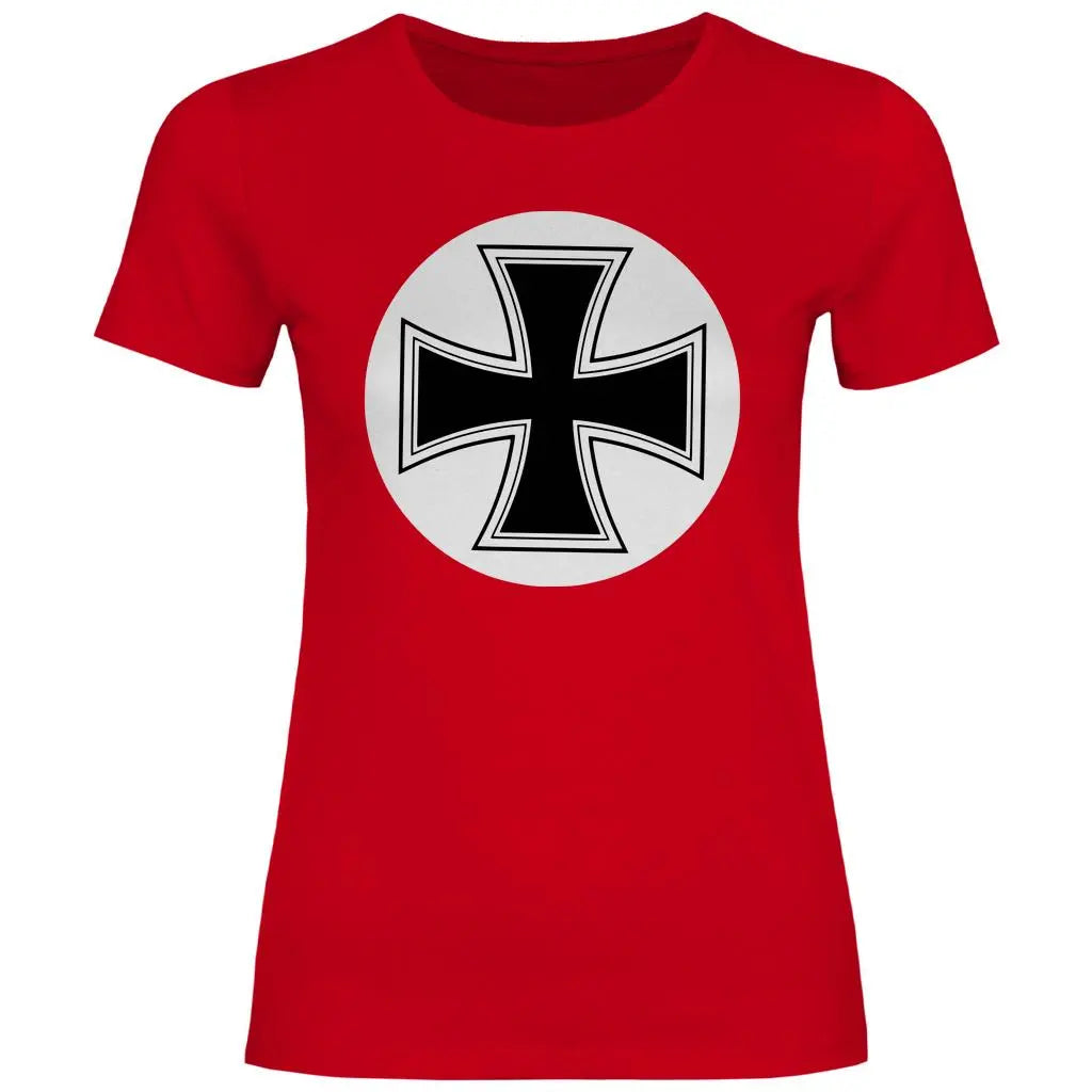 Patriot T-Shirt 'Eisernes Kreuz' Damen PatriotenPrint