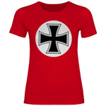 Patriot T-Shirt 'Eisernes Kreuz' Damen PatriotenPrint