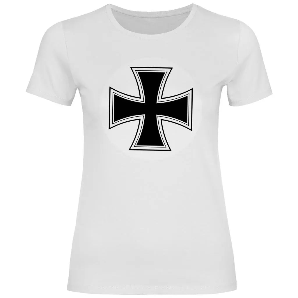 Patriot T-Shirt 'Eisernes Kreuz' Damen PatriotenPrint
