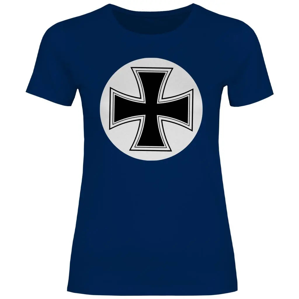 Patriot T-Shirt 'Eisernes Kreuz' Damen PatriotenPrint