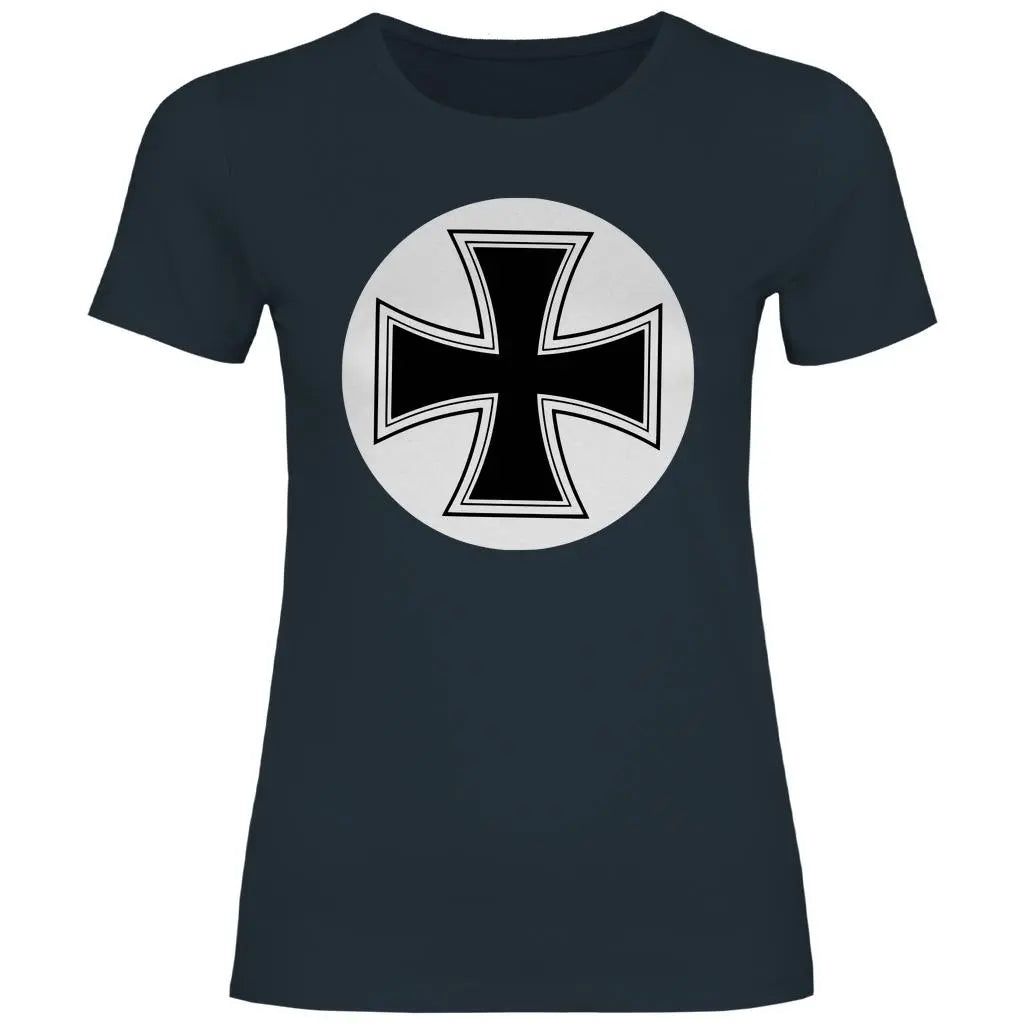 Patriot T-Shirt 'Eisernes Kreuz' Damen PatriotenPrint