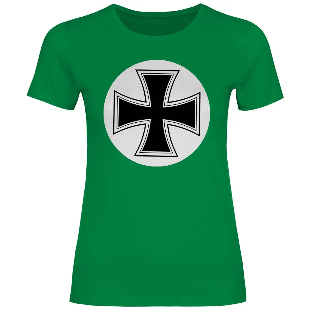 Patriot T-Shirt 'Eisernes Kreuz' Damen PatriotenPrint