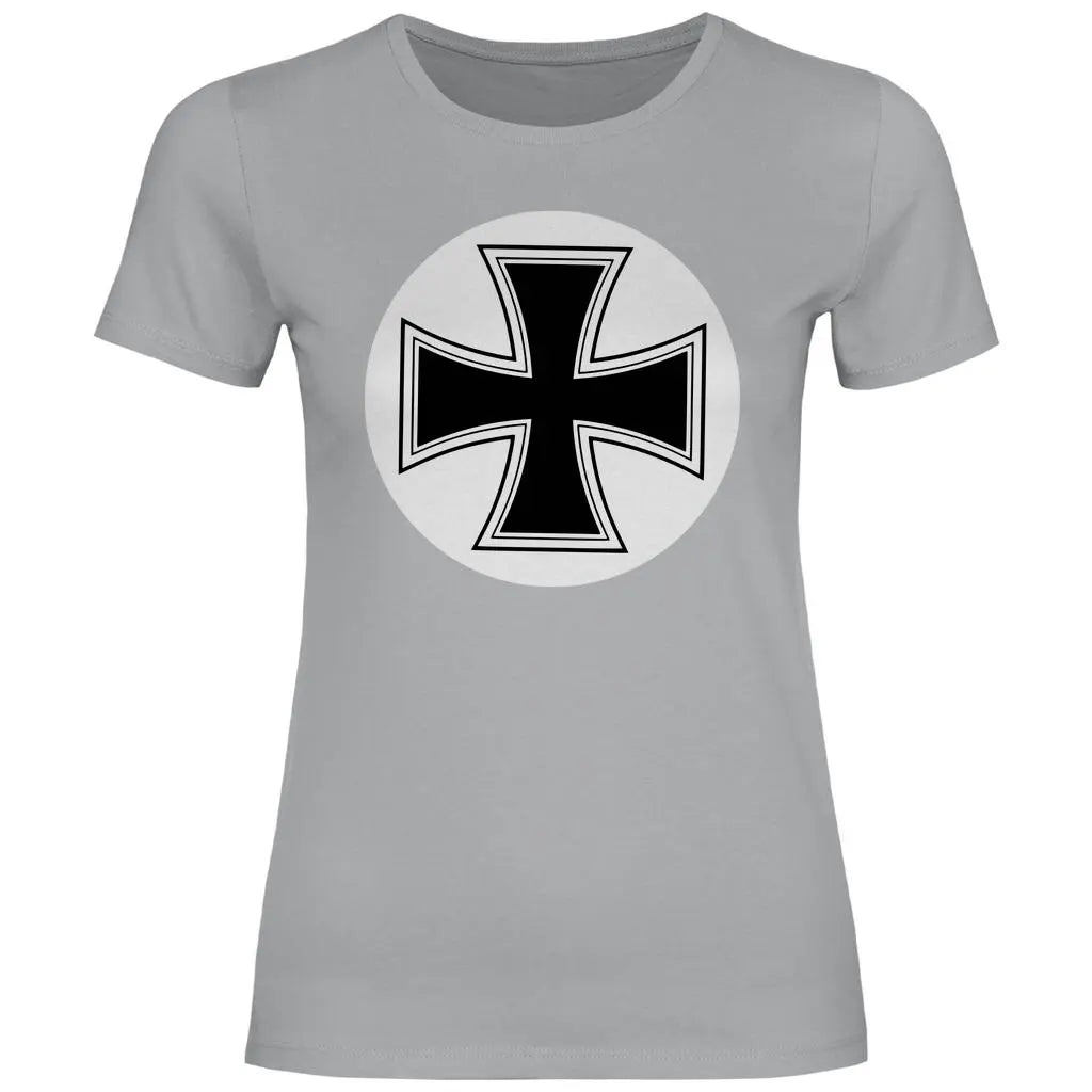 Patriot T-Shirt 'Eisernes Kreuz' Damen PatriotenPrint