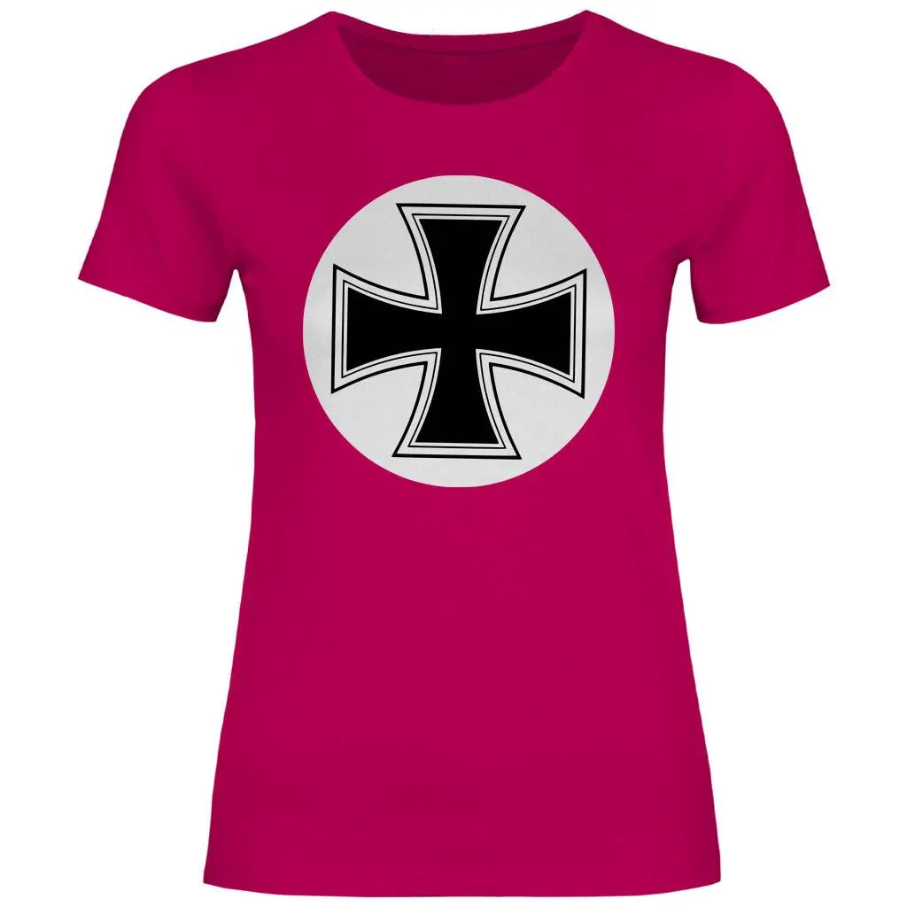 Patriot T-Shirt 'Eisernes Kreuz' Damen PatriotenPrint