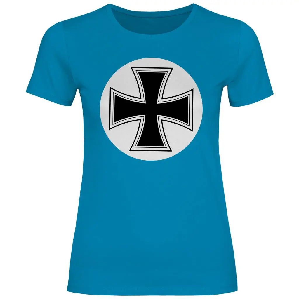 Patriot T-Shirt 'Eisernes Kreuz' Damen PatriotenPrint