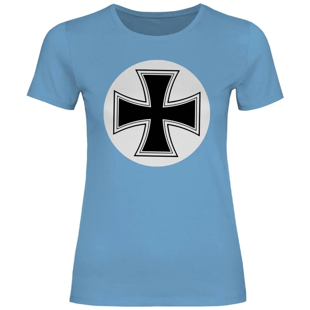 Patriot T-Shirt 'Eisernes Kreuz' Damen PatriotenPrint