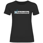 Politik T-Shirt 'Falschwähler' Damen