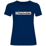 Politik T-Shirt 'Falschwähler' Damen