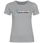 Politik T-Shirt 'Falschwähler' Damen
