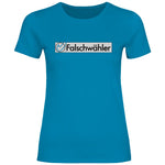 Politik T-Shirt 'Falschwähler' Damen